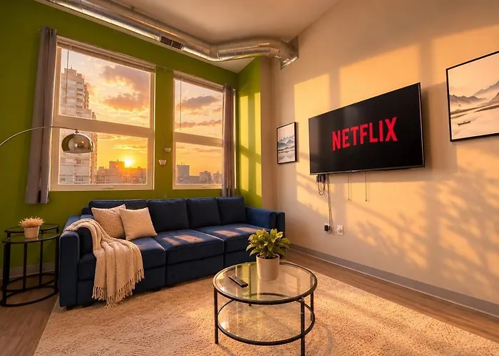Mccormick Oasis With Balcony, Optional Parking, Patio And Gym Sleeps 6 Near Mccormick Place, Grant Park, Soldier Field & Museum Campus Apartment *